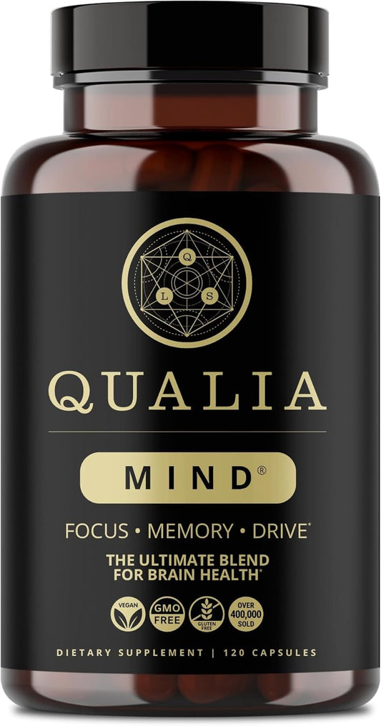 NEUROHACKER COLLECTIVE Qualia Mind | Doctor-Formulated Nootropic to Fuel Focus & Concentration