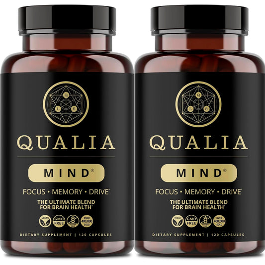 NEUROHACKER COLLECTIVE Qualia Mind | Doctor-Formulated Nootropic to Fuel Focus & Concentration