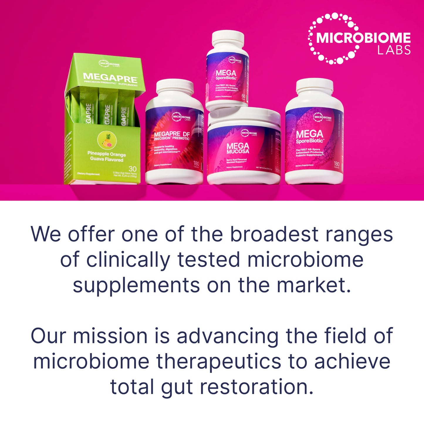 Microbiome Labs MegaSporeBiotic Probiotics for Women & Men - Spore Based Probiotics for Digestive Health - Shelf Stable & Travel-Friendly (60 Capsules)