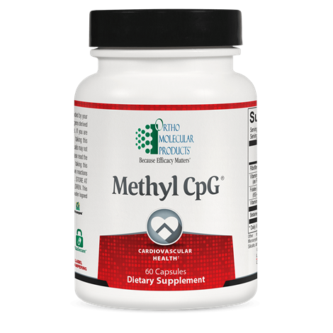 Ortho Molecular Methyl CpG Cardiovascular Health 60 capsules